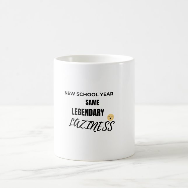 Caneca De Café Cute Emoji School Mug (Centro)