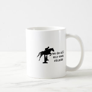 Caneca De Café Cute Engraçado Horseback Andando Mulheres Equestre