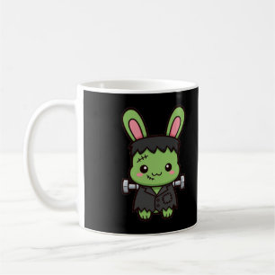 Caneca De Café Cute Frankenstein Bunny Halloween