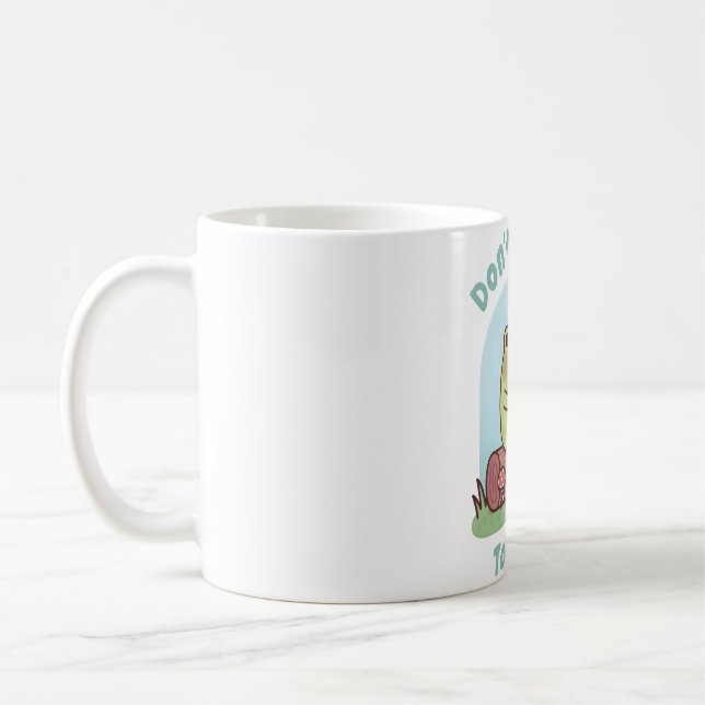 Caneca De Café Cute Frog Happily Reading Dont Froget To Read Funn (Esquerda)