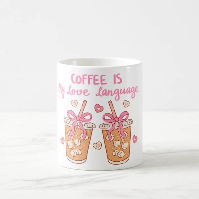 Caneca De Café Cute Girly Coffee Lover (Centro)
