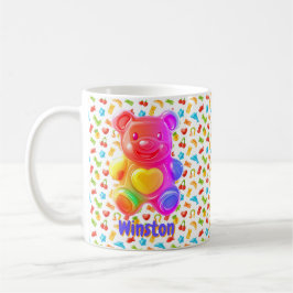Caneca De Café Cute Hot and Yummy Candy Gimme Gummy