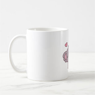 Caneca De Café Cute Koala ama Strawberry Bubble Tea
