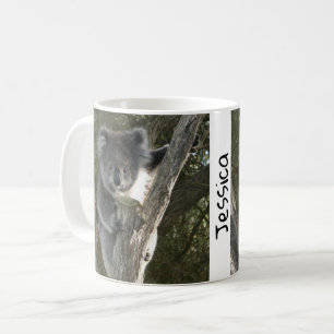 Caneca De Café Cute Koala Subindo uma Tree Coffee Mug