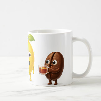 Caneca De Café Cute Lemon Tea Friends – Coffee, Tea & Water Class