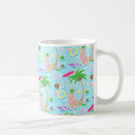 Caneca De Café Cute Llama Mug