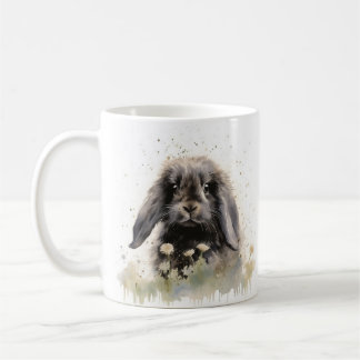 Caneca De Café Cute Lop Eared Bunny