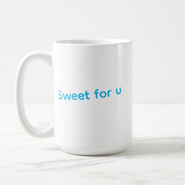 Caneca De Café Cute love coffee mug (Esquerda)