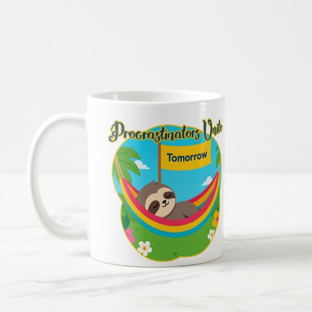 Caneca De Café Cute mug with beautiful design (Esquerda)