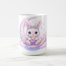 Caneca De Café Cute Pastel Easter Bunny Mug – Moon Aesthetic