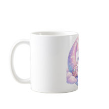 Cute Pastel Easter Bunny Mug – Moon Aesthetic