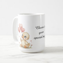 Cute Personalized Duckling Mug