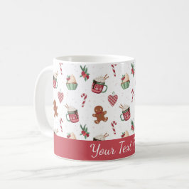 Caneca De Café Cute Personalized Gingerbread Mug
