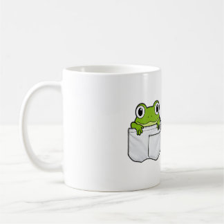 Caneca De Café Cute Pocket Frog