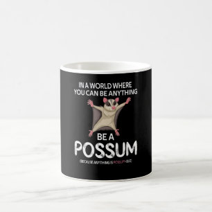 Caneca De Café Cute Possum Girl Ogambm Lover Possum Whisperer