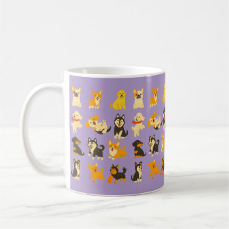 Caneca De Café Cute Puppies