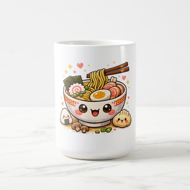 Caneca De Café Cute Ramen Mug (Centro)