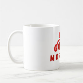 Caneca De Café Cute Red Cherry Bow Good Morning Coffee Mug