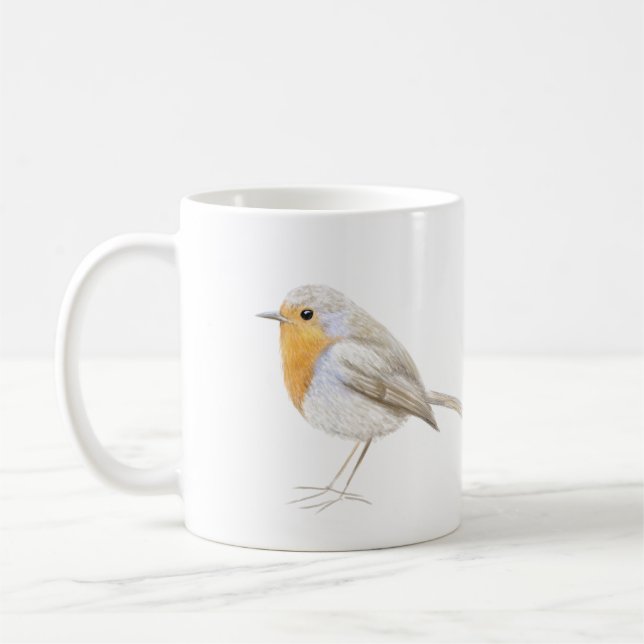 Caneca De Café Cute robin (Esquerda)