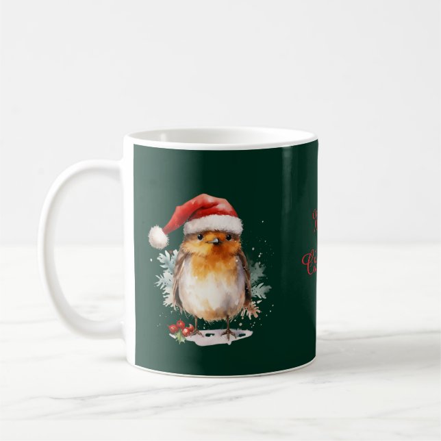 Caneca De Café Cute Robin (Esquerda)