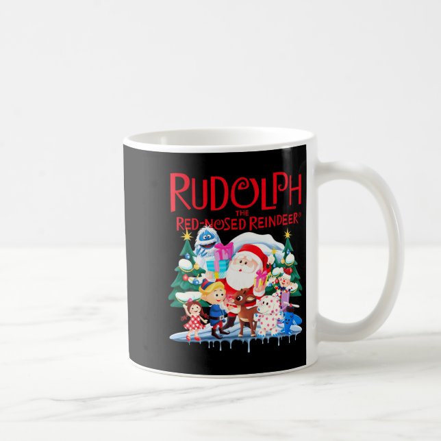 Caneca De Café Cute Rudolph The Red Nosed Reindeer Christmas Spec (Direita)