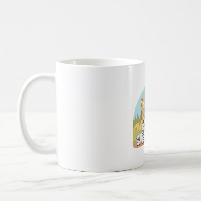 Caneca De Café Cute Safari (Esquerda)