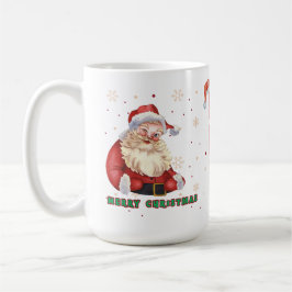 Caneca De Café Cute Santa 15 oz Mug