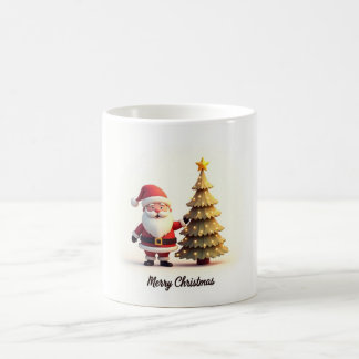 Caneca De Café Cute Santa Christmas Mug
