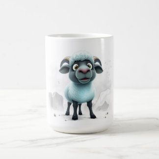 Caneca De Café Cute Sheep Cozy Design