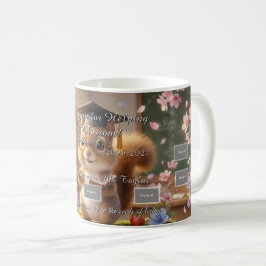 Caneca De Café Cute Squirrel Teacher Appreciation Blossom Mug