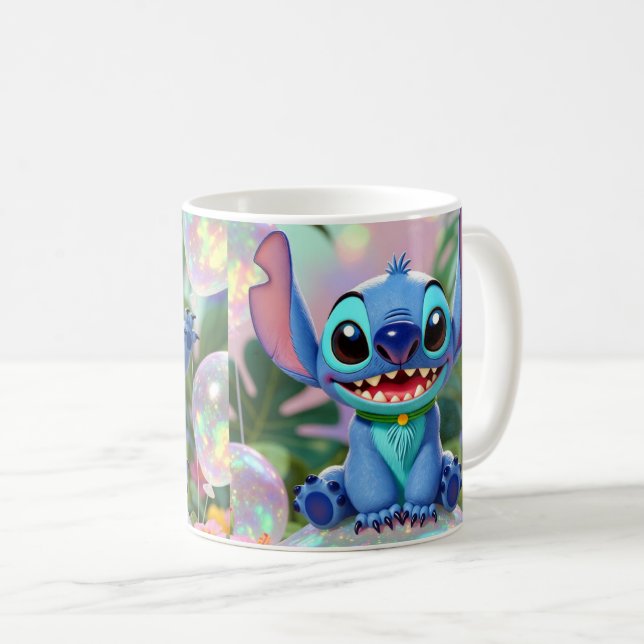 CANECA DE CAFÉ CUTE STITCH  (Frente Esquerda)