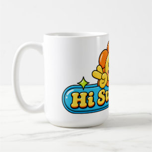 Caneca De Café Cute Sunshine Kawaii Sol – Verão Feliz Vibrações P