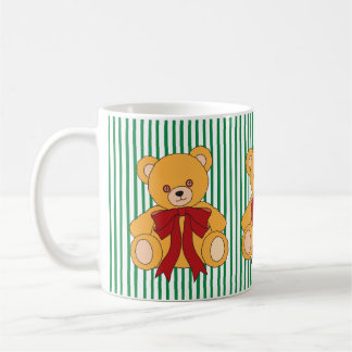 Caneca De Café Cute Teddy Bear Christmas 