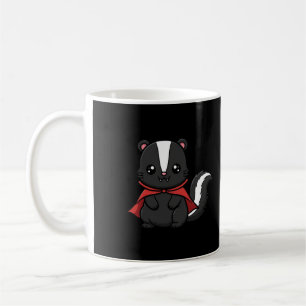Caneca De Café Cute Vampire Skunk Halloween
