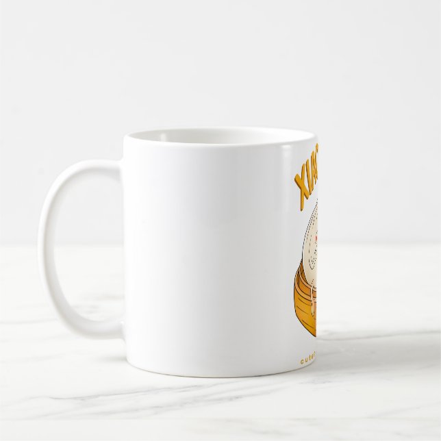 Caneca De Café Cute Xiao Long Bao (Esquerda)