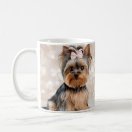 Caneca De Café Cute Yorkshire Dog Mug
