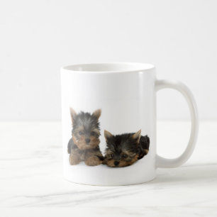 Caneca De Café Cute Yorkshire Terrier cachorrinhos