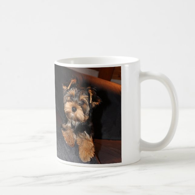 Caneca De Café Cute Yorkshire Terrier Yorkie Mug (Direita)