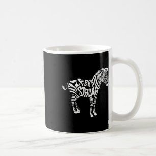 Caneca De Café Cute Zebra Strong Ehlers Danlos Sindrome Sensibili
