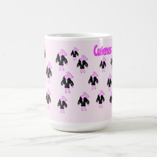 Caneca De Café Cutensina Rosa De Coelho