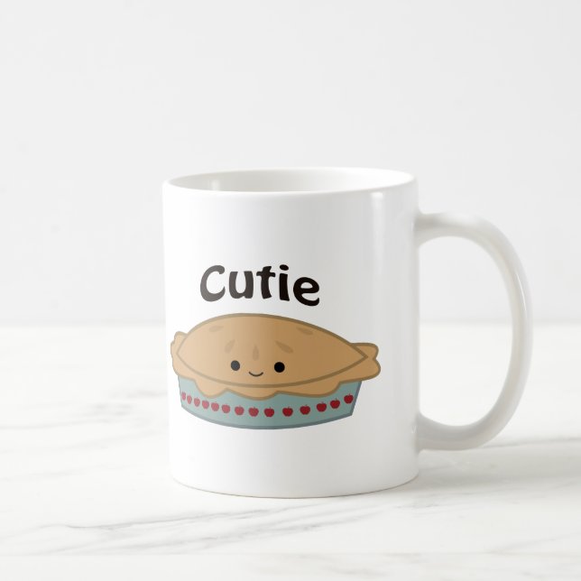 Caneca De Café Cutie Pie (Direita)