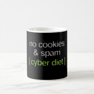 Caneca De Café Cyber Diet - Sem cookies e spam