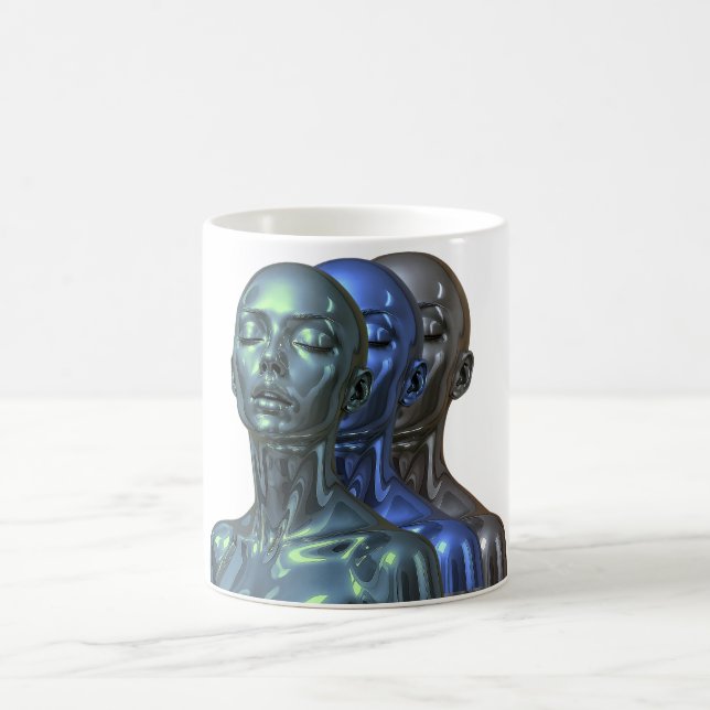 Caneca De Café Cyber Women Aligned (Centro)