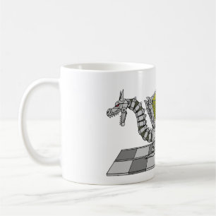 Caneca De Café Cyberdragon