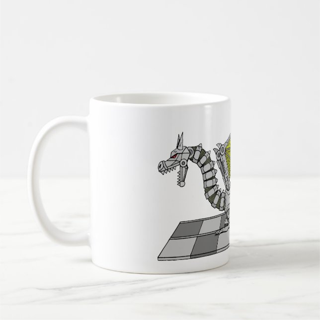 Caneca De Café Cyberdragon (Esquerda)