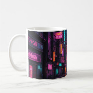 Caneca De Café Cyberpunk Themed Mug