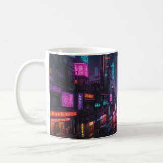 Caneca De Café Cyberpunk Themed Mug