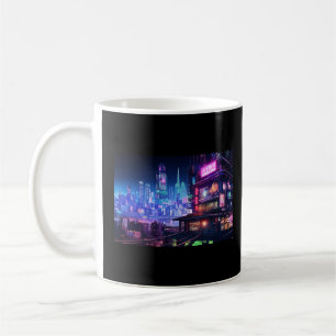 Caneca De Café Cyberpunk Tokyo Ramen House