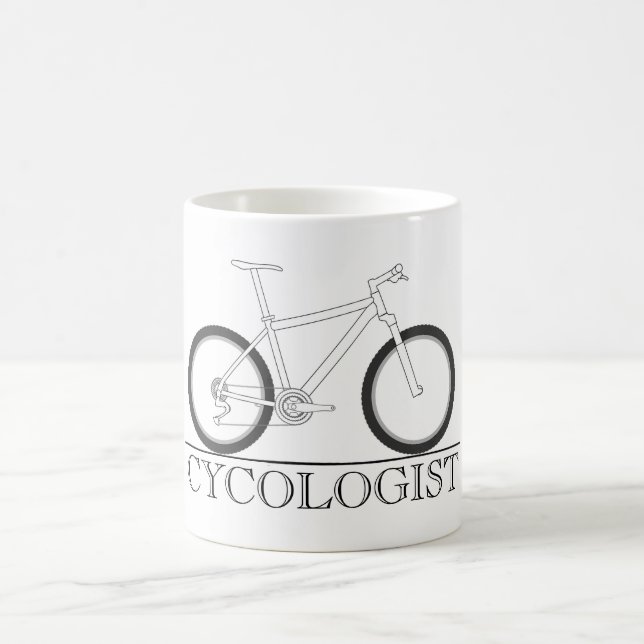Caneca De Café Cycologist Coffee Mug (Centro)