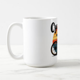 Caneca De Café Cycologista: Energetic Biker Tee - for Cycling